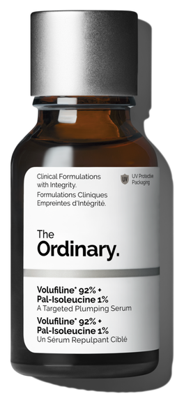 The Ordinary Volufiline 92% + Pal-Isoleucine 1% serum bottle